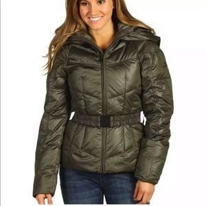 The North Face Womens Down Hooded Winter Jacket Size M NEW